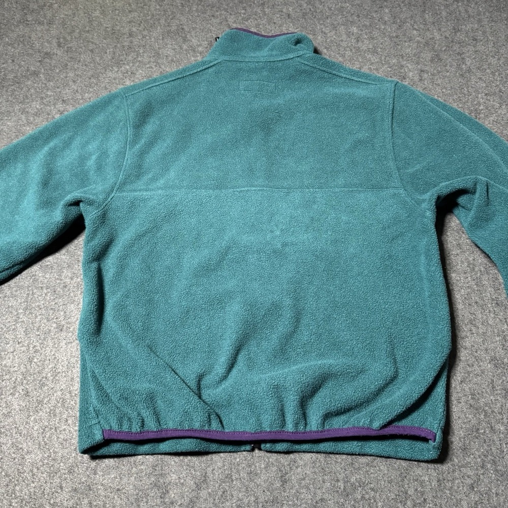 Vintage LL Bean Jacket Womens S Aztec Trim Fleece Polartec Series Windbloc USA - Picture 7 of 9